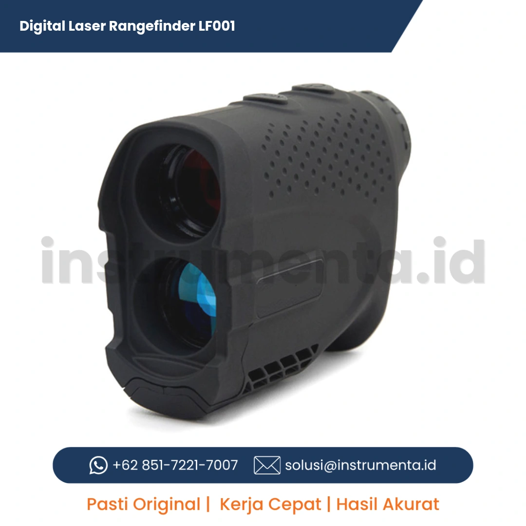 Ready Stok AMTAST LF001 Laser Rangefinder Alat Pengintai Teropong Jarak Jauh Digital